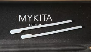 New Mykita Replacement White Silicone Temple Covers Ear Tips Needle Type Plug-in - Picture 1 of 9