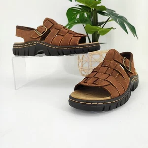 Sandalias de cuero marrón Solemate Bare Traps para mujer talla 8,5 M EE. UU. - Imagen 1 de 10