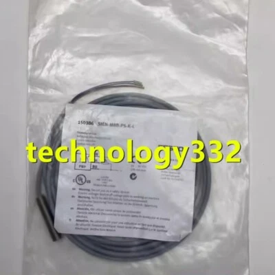 1PC NEW FESTO sensor SIEN-M8B-PS-K-L 150386 #LM - Image 1 of 2