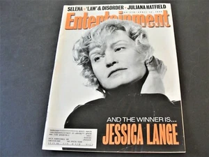 Entertainment Weekly -Jessica Lange- April 14, 1995 Magazine. - Picture 1 of 5