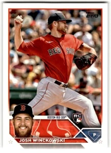 2023 Topps Josh Winckowski Rookie #76 Boston Red Sox - Picture 1 of 2