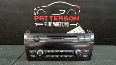 2011 BMW ALPINA B7 DASH MOUNTED AUDIO & TEMPERATURE CLIMATE CONTROL PANEL SWITCH - Imagem 1 de 4