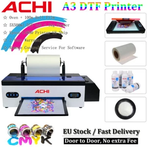 Epson L1800 A3 DTF Flachbettdrucker direkt zum Film für T-Shirt Stoff Textile DE - Picture 1 of 17