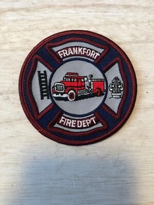 Frankfort Fire Department Patch - Picture 1 of 2