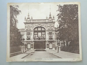 CPA CARTE MONUMENTALE Ancienne Photo AIX-LES-BAINS Villa des Fleurs - Picture 1 of 2