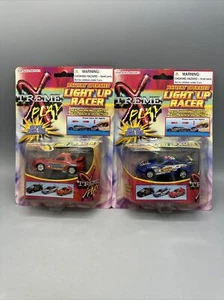 Xtreme Play Battery Operated Light Up Racer Turbo Racer Diecast Car - Set of 2 - Picture 1 of 12