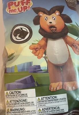 Disfraz Inflable Puff Me Up León Para Niños 7-10 Años Nuevo Foto 1 de 4