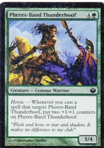 FOIL Pheres-Band Thunderhoof Journey into Nyx Magic the Gathering MTG x1 - Picture 1 of 2