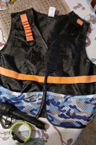 Boys Tactical Blue Hunting Vest - Picture 1 of 6