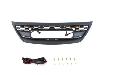 For 2004-2009 Lexus RX330 SUV ABS Black Front Bumper Center Grille With Light - Image 1 of 3