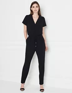 ¡NUEVO SIN ETIQUETAS! Hermoso *Un día en la vida* Mono Negro Transparente 100% Seda M/L/16/18 - Imagen 1 de 18