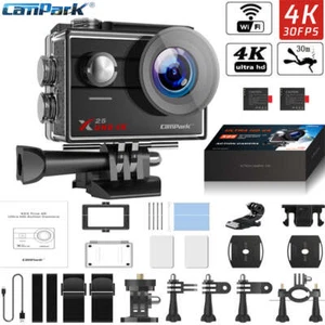 Campark Action Camera UHD Native 4K/30FPS 16MP WiFi with EIS 30m Waterproof 170° - Picture 1 of 8