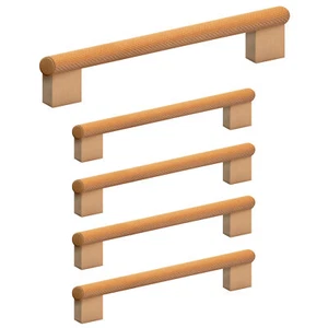 Porter Cabinet Pull 3.75" Satin Gold 5-Pack - Design House 189464-SG - Picture 1 of 1
