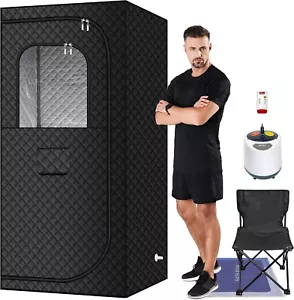 MIXC Portable Steam Sauna Box, Portable Sauna for Home, Person Sauna Tent Sauna - Picture 1 of 6
