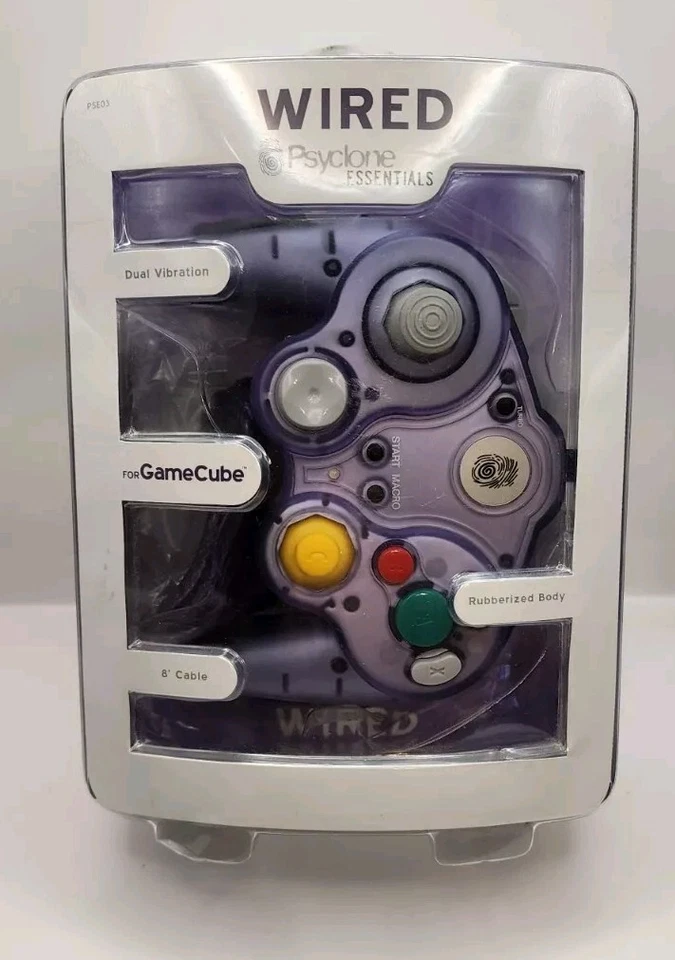 Psyclone Essentails Wired GameCube Controller - New - Image 1 of 3