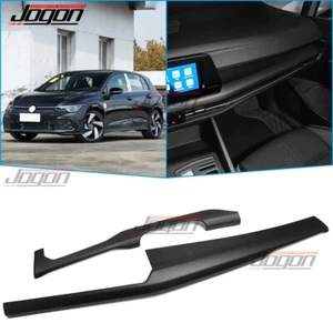 Matte Carbon Dasboard Strip Kit Trims For VW Golf 8 GTI GTD GTE Golf R 2022-2025 - Picture 1 of 12