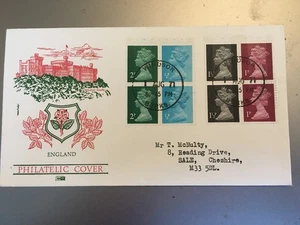 GB STAMPS RARE MACHIN DEFINITIVE FIRST DAY COVER 1971 DECIMAL BOOKLETS AUG - Bild 1 von 1