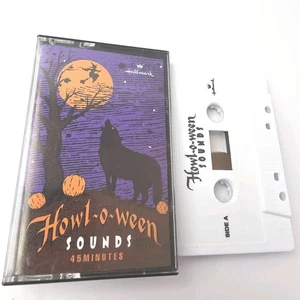 Vintage Hallmark Howl-O-Ween Scary Halloween Sounds 45-minute Horror Cassette - Picture 1 of 3