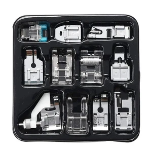 Snap on Sewing Machine Foot for Low Shank Sewing Machine Presser Foot Feet Kit - Picture 1 of 6