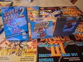Jeu Super Mario Bros 2  Nes Nintendo boite complet notice  Originale FRA