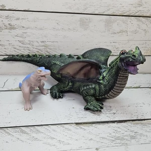 Toy Major Trading Company Flying Dragon 2004 Soft Rubber Toy Figure 6" Vintage - Bild 1 von 18