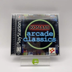 Konami Arcade Classics (Sony PlayStation 1 PS1, 1999) - Picture 1 of 4