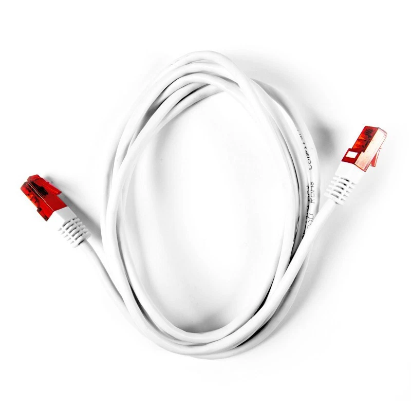 Ekon Cat 5e cavo di rete Rosso, Bianco 2 m Cat5e U/UTP (UTP) - Immagine 1 di 1