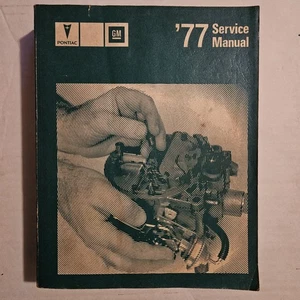 Vintage Pontiac GM '77 1977 TRANS AM Service Manual Original Coupe Shop - Picture 1 of 6