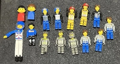 LEGO Minifigures Lot of 15 Technic/Jack Stone Junior Figures Mixed Lot - Image 1 of 4