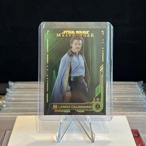 2019 Topps Star Wars Masterwork Lando Calrissian Green Parallel /99 #5 - Picture 1 of 2