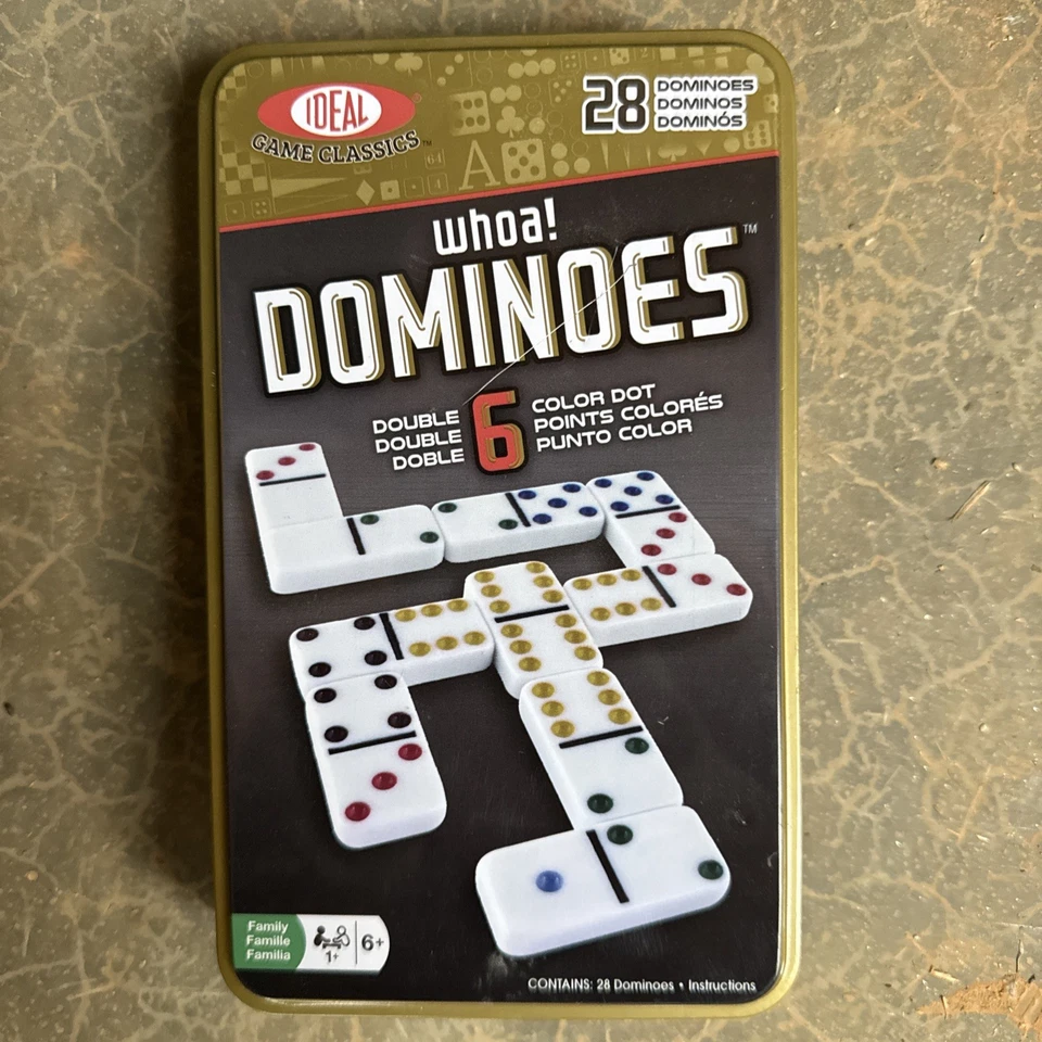 Fundex Dominoes Double 6 Color DOMINOES  - Image 1 of 1