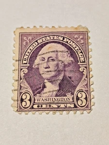 Francobollo Stati Uniti George Washington 3 centesimi 1932 - Foto 1 di 2