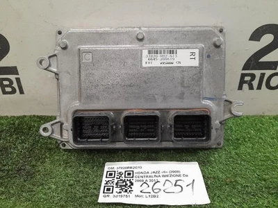 CENTRALINA INIEZIONE PER HONDA Jazz Serie 37820RB2G13 L12B2 benzina 1198 (08>13 - Immagine 1 di 3