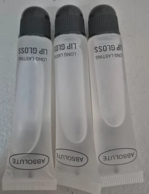 3x Absolute Long Lasting Lipgloss je 18ml - Ablaufdatum Ende 2025 - wie abgebildet