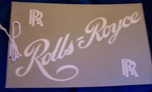 UK Rolls Royce Car Club Auto Dealer Showroom Sales Catalog Manual Brochure Sedan - Picture 1 of 6