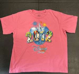 Walt Disney World Florida 2012 T-Shirt Size 2XL Glitter - Picture 1 of 6