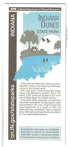 Indiana Dunes State Park Indiana Brochure 2021 - Picture 1 of 3