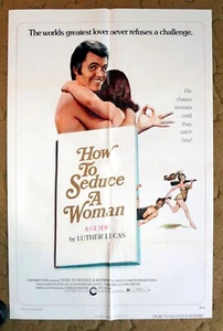 HOW TO SEDUCE A WOMAN 1974 adult film poster HEIDI BRUHL, ANGEL TOMPKINS - Picture 1 of 1