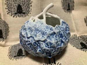 Royal Copenhagen Hydrangea Vase  Flower Cluster used - Picture 1 of 4