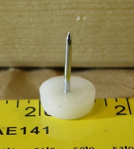 Plastic Nail-On Glides - QTY 72 - Picture 1 of 3