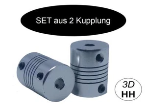 Flexible Kupplung je nach Größenwahl Wellenkupplung. Versand gleicher Tag - Picture 1 of 1