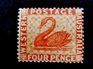 nystamps British Australian States Western Australia Stamp #61 MOGH $130 A25y318 - Picture 1 of 2