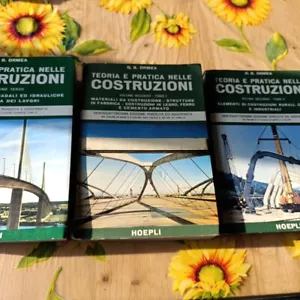 Teoria E Pratica Delle costruzioni 2 Volumi 3 Tomi - G. B. Ormea - Ed. Hoepli - Foto 1 di 18