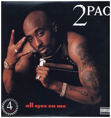 2Pac - All Eyez On Me '96 4xLP US 1ST ORG!EX+/EX+ - Image 1 of 4