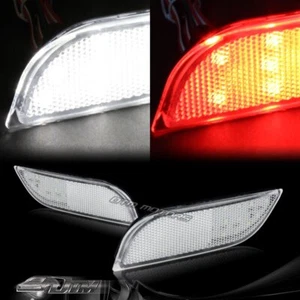 Luces de freno LED reflector de lente transparente para Subaru Impreza WRX STi 08-14 - Imagen 1 de 4