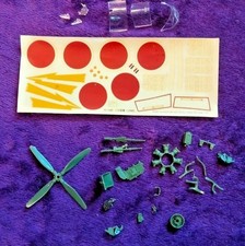 REVELL 1:32 Mitsubishi J2M3 RAIDEN Fighter Model Kit #H-288 DECALS + SPARE PARTS