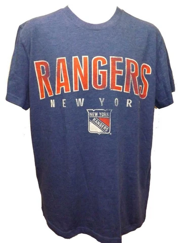 New York Rangers Hockey Mens Size L Large Blue G-III Shirt Cover
