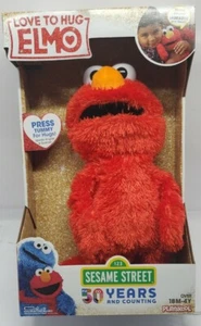 Sesamstraße Liebe zu umarmen Elmo sprechend singend umarmen 14" Elmo neu im Karton - Bild 1 von 10