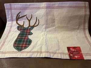 St. Nicholas Square Christmas Buck Place Mat New with Tag - Picture 1 of 4