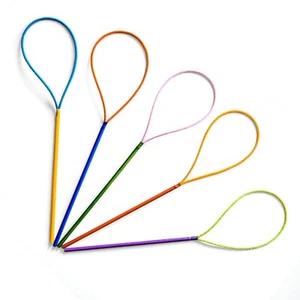 Seifenblasenring 30cm einzeln Riesenseifenblasen Ring Kordel Stäbe für Kinder - Bild 1 von 12